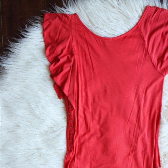 Ella Moss Side Ruffle Dress - Picture 5 of 7